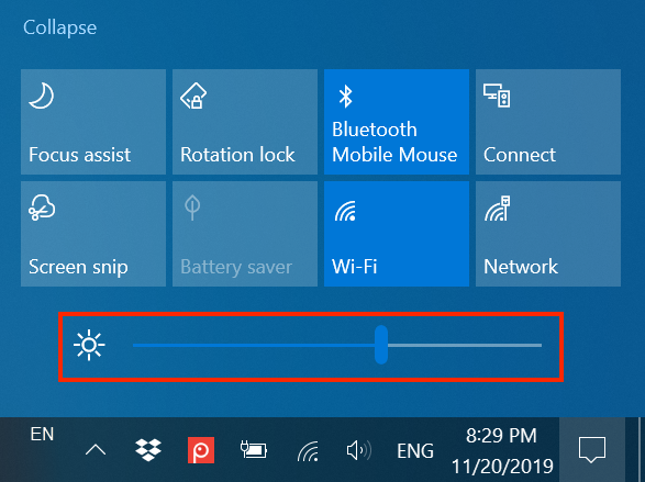 5 Cách điều chỉnh độ sáng màn hình trên Surface Windows 10 - SurfacePro.vn