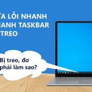 máy tinh lỗi thanh taskbar